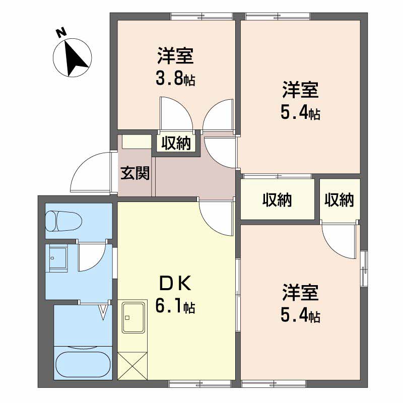 フレグランス今泉A101-2