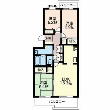 南山レジデンス B303号-16