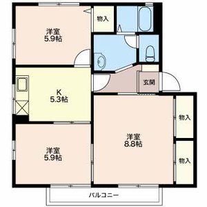 モンアミ B102号室