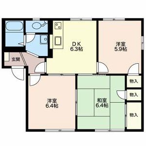 フレグランス野保里 B102号室