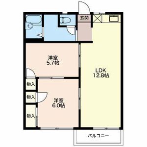 サニータウン七舗 A202号室