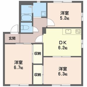 フレグランス２１ 0105号室