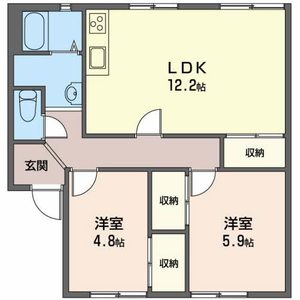 ヴィラ藤里Ⅰ B102号室