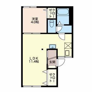 レジデンスミドリ A101号室