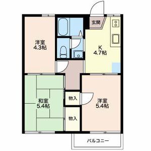 アベニューフラワー B202号室