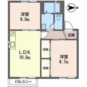 平子ハイツ 0201号室