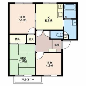 グリーンサイド A203号-3