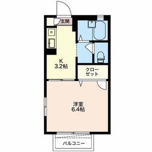 ソレイユ江原 0201号室
