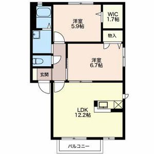 フォーレスティーローズ C201号室