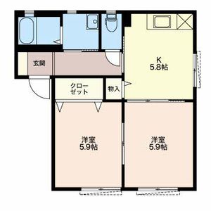 アクアガーデン B102号室