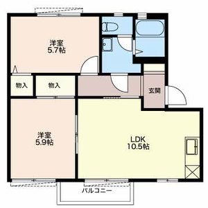 グランブルー A201号室