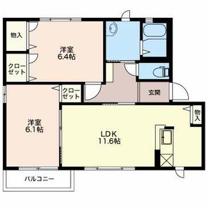 ユーフォリア駅南 B206号室