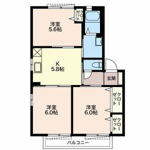 ヒルズガーデン汐見台Ｄ 0202号室
