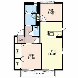 シャンベール B201号室