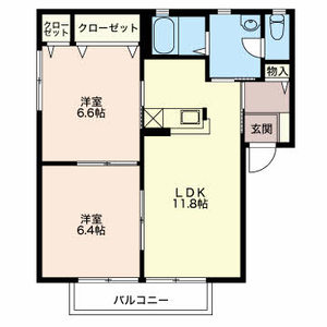 メゾン　ハイネス A202号室