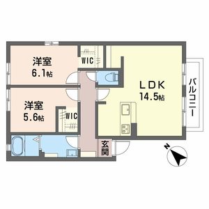 ディアスＭ　Ｉ A105号室