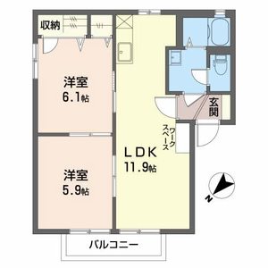 ピースフルＴ 0201号室