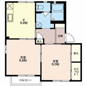 グランドール吉澤 B102号室