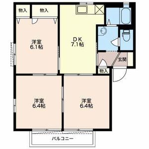 グランシャリオ中吉田 A102号室