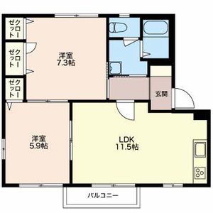 ディアス花みずき D202号室