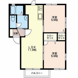 ディアス花みずき E102号室