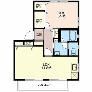 カーサマッローネ B101号室