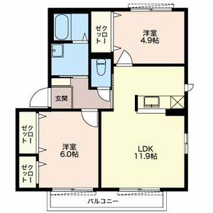 ソネット D201号室
