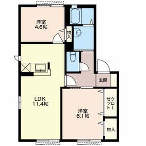 ベルフラワー A102号室