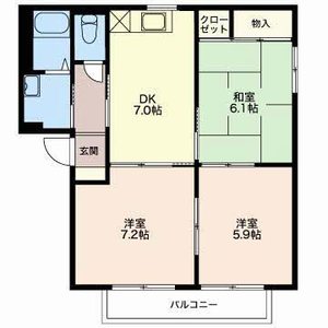 プレシアスコート A102号室