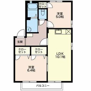 メルベーユ A201号室