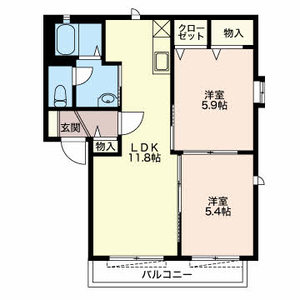 グレイスＮＯＭＵＲＡ A203号室