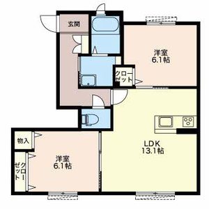 ヴィラ・ルーチェ B102号室