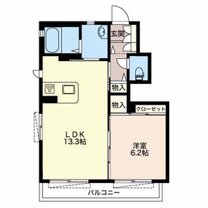 クレセオ・アマノ　ＣＤ D101号室