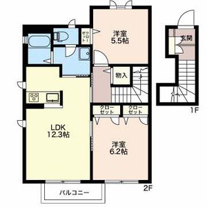 シャーメゾンエイティエイト 0201号室