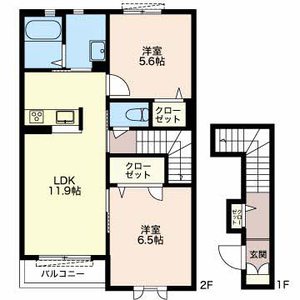 グランメール A202号室