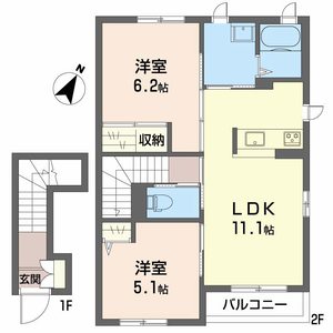 フィオーレ SW202号室