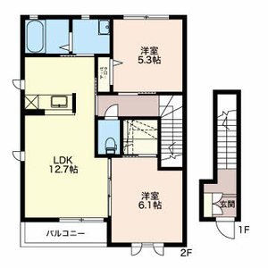 カーサ　ファミリオ A201号室