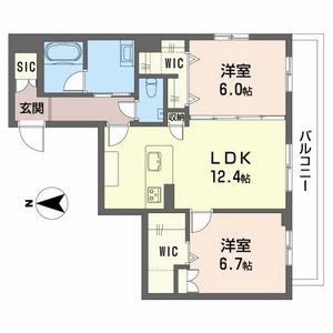 ｇｒａｎｄ　ｌｅ　ｂｏｉｓ 0401号室