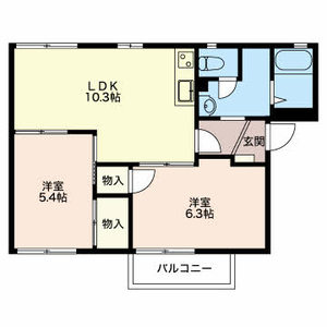 パラッツオ日永西 A103号室