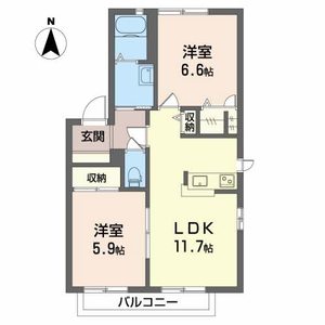 ディアス下土狩 A101号室