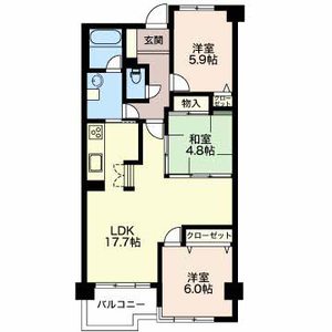 ロイヤルシャトー高丘東２０８ 0208号室