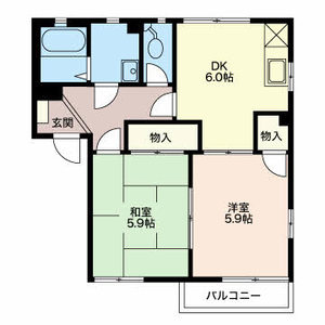 富貴原ハイツ C102号室
