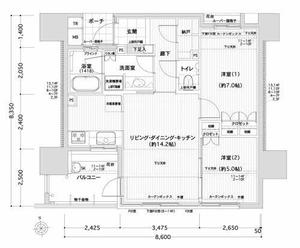 グランドメゾン桐林町　３０９号室