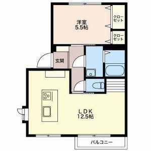 フレグランスＵ　Ａ 0101号室