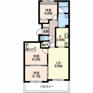 コープ野村新安城 B402号室