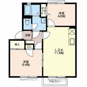 グラシューズウィル B105号室