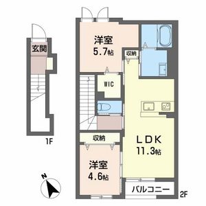 リバーサイド百石 0202号室