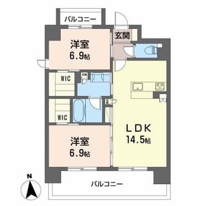 Ｍｉｏ・Ｔｒｅｖｉｅｗ 0601号室