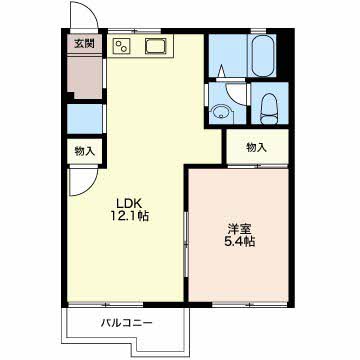 フラッツゆうA201-2