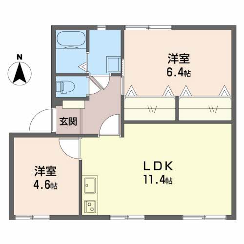 ベルハイツⅡA102-2